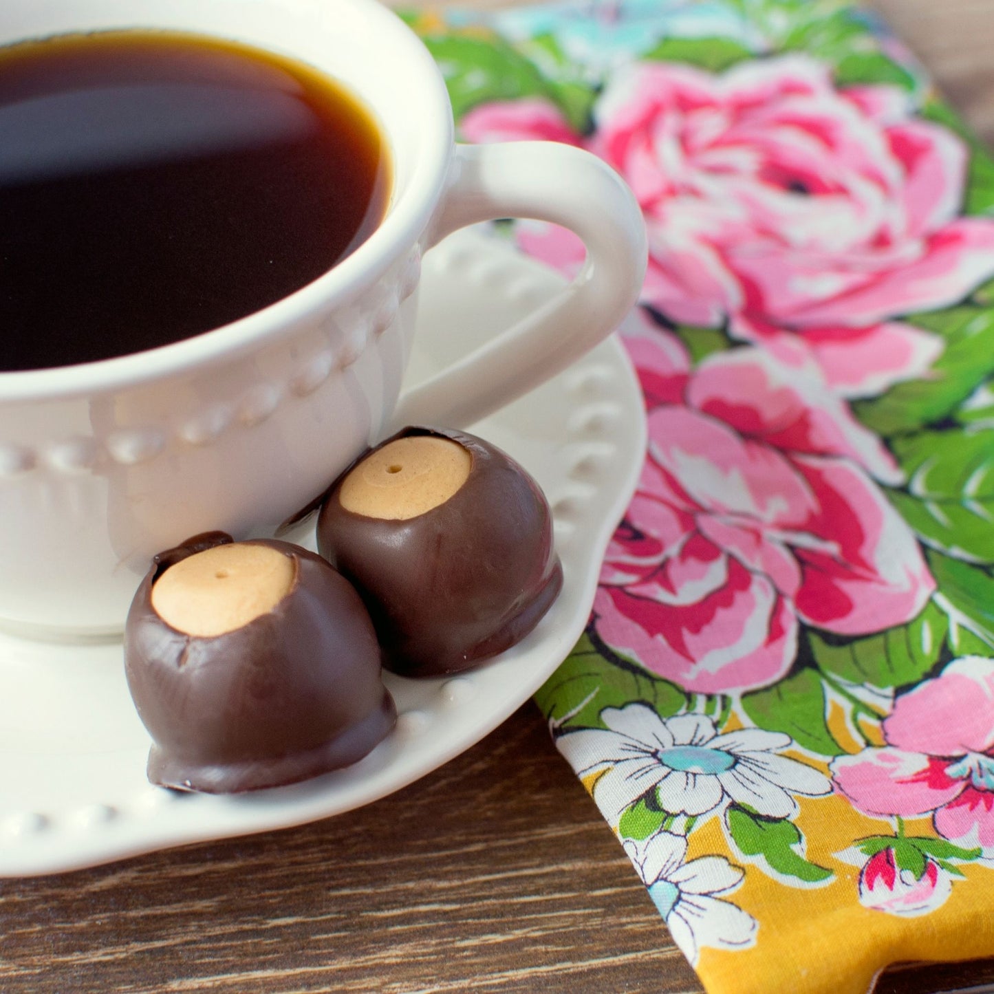 18, 3-Pack Bars of Homemade Candy Buckeyes.