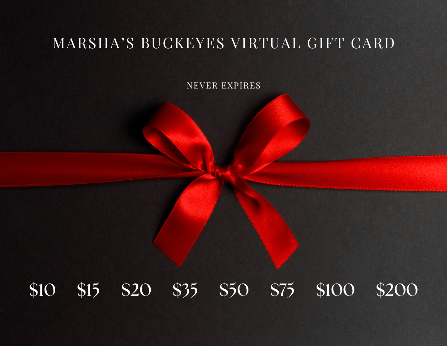 Marsha's Buckeyes Virtual Gift Card