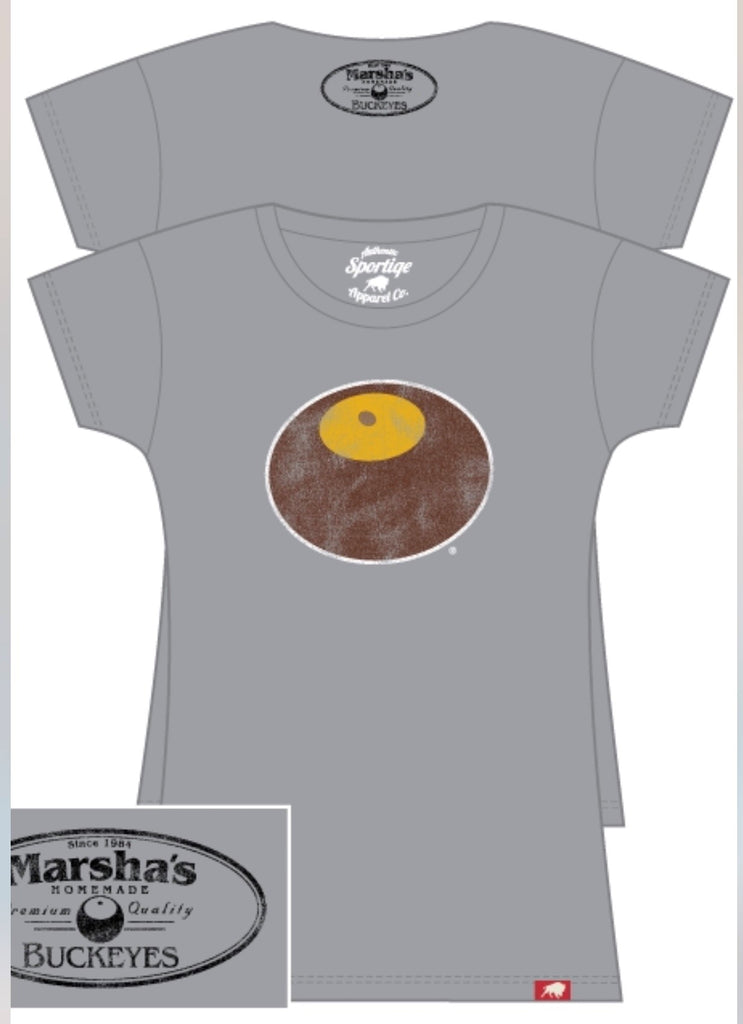 Ladies Marsha's Buckeye tee