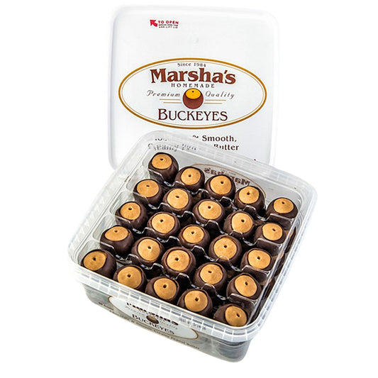 50 Pack Party Tub of Homemade Candy Buckeyes.