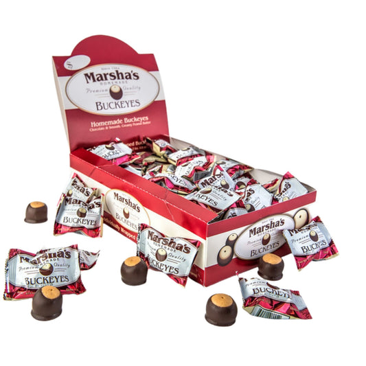 60, Individually Wrapped Homemade Candy Buckeyes