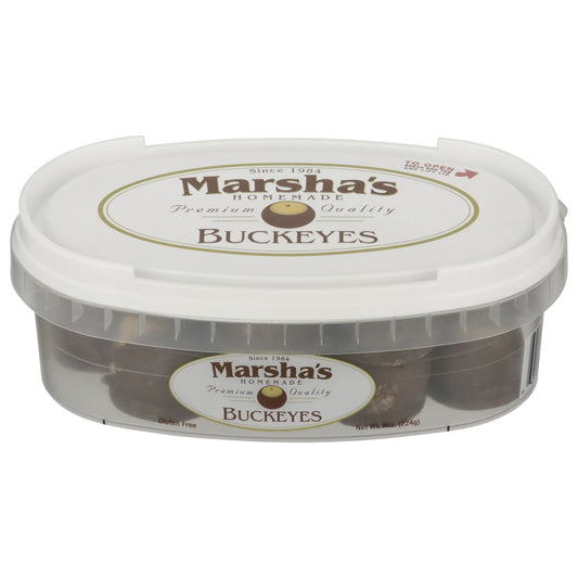 4, Deli Containers of Homemade Candy Buckeyes.